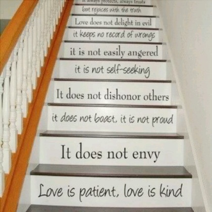 lepcső feliratozása